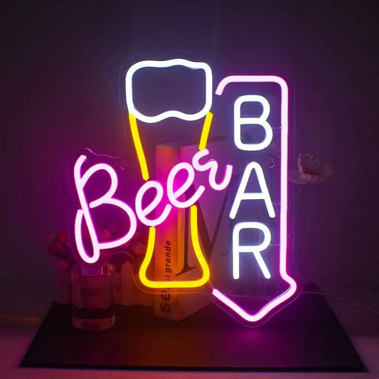 Beer Bar Neon LED Light,