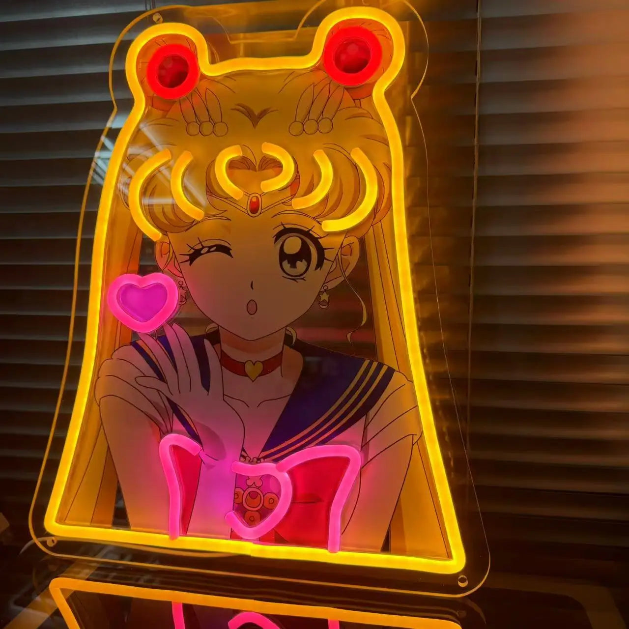 Anime Super Sailor Moon Acrylic Neon Light