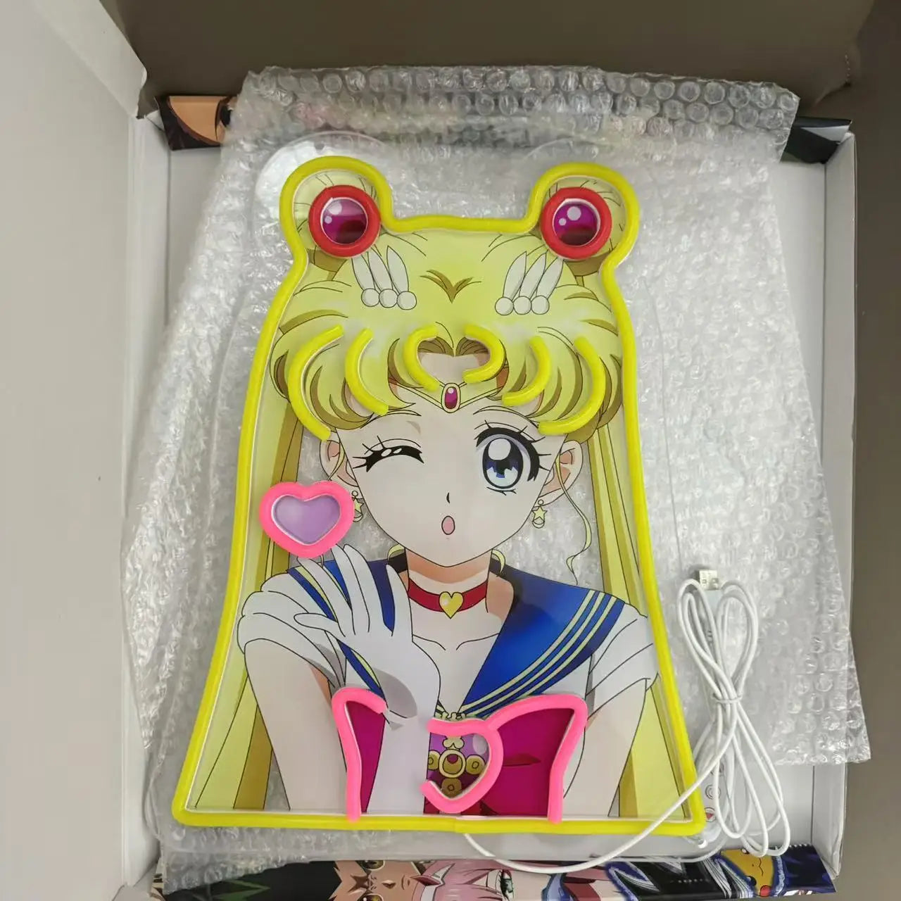 Anime Super Sailor Moon Acrylic Neon Light