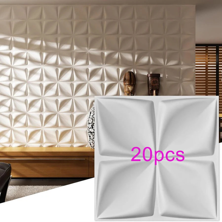 3D textured wall panel for indoor wall decoration