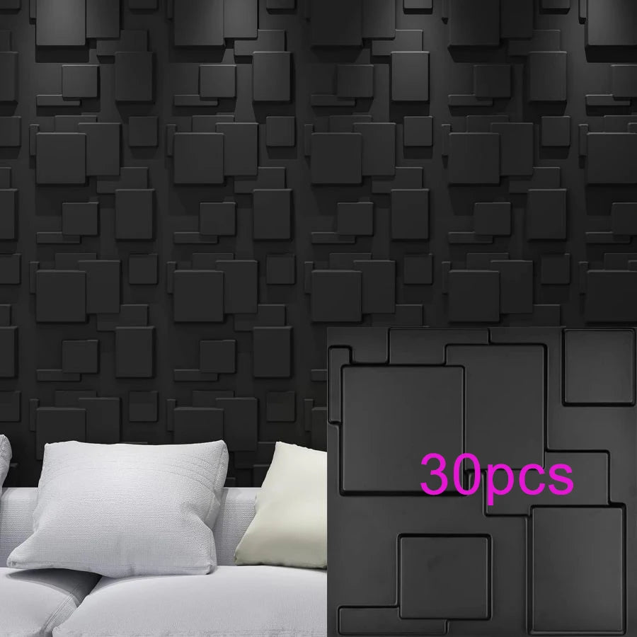 3D textured wall panel for indoor wall decoration