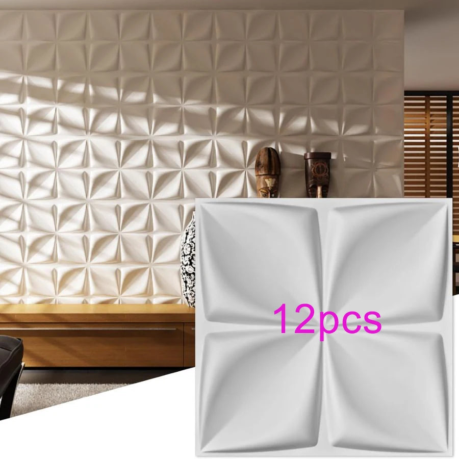 3D textured wall panel for indoor wall decoration