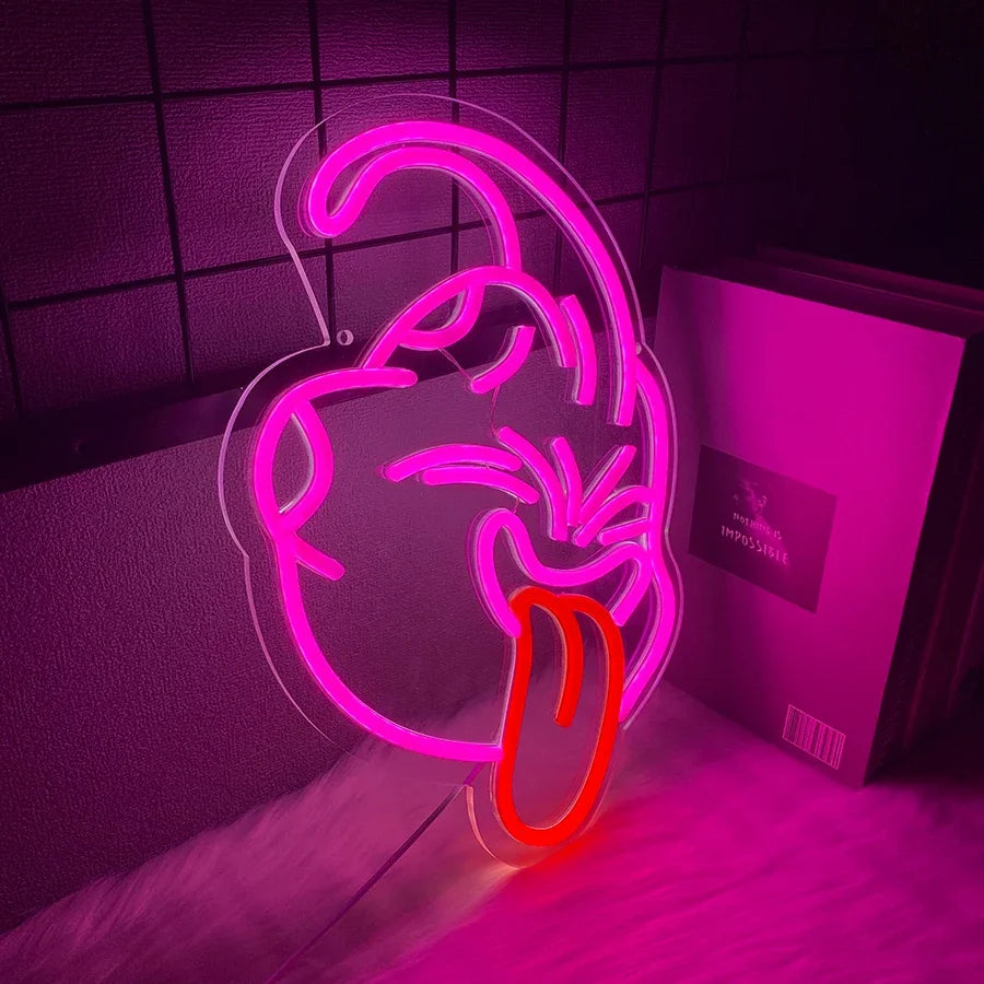 Majin Buu Neon LED Anime