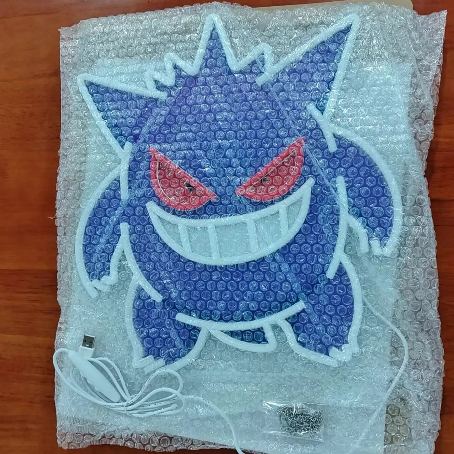 Gengar Acrylic Neon LED Light Anime Pokemon