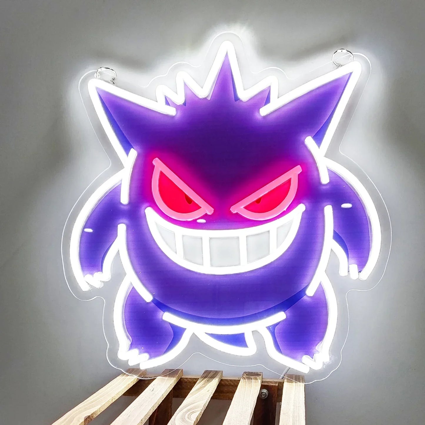 Gengar Acrylic Neon LED Light Anime Pokemon