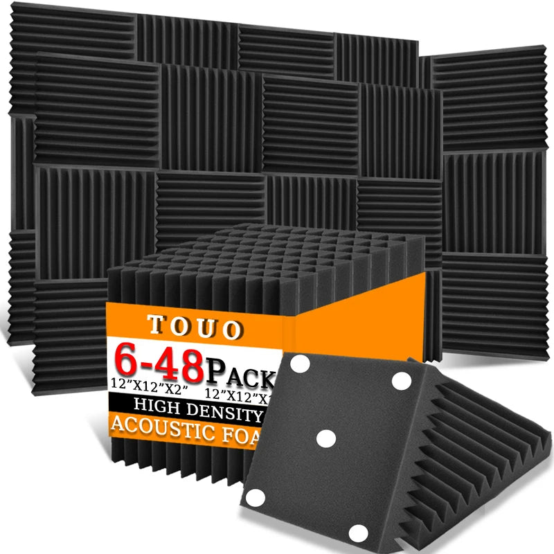 Acoustic Foam Panels Wall Absorbing Material