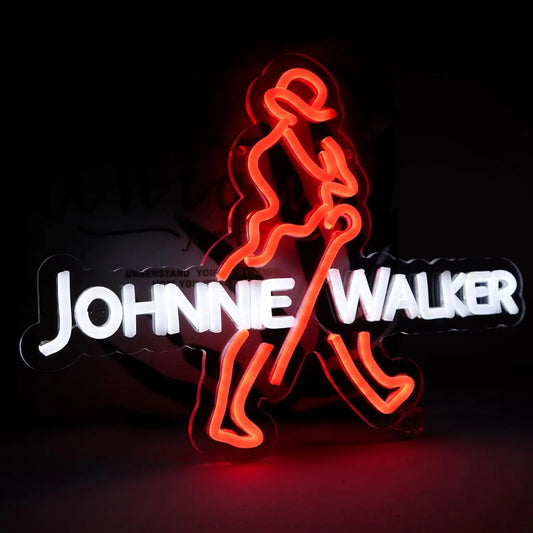 Whisky Neon For Johnnie Walker Bar Pub Led Light