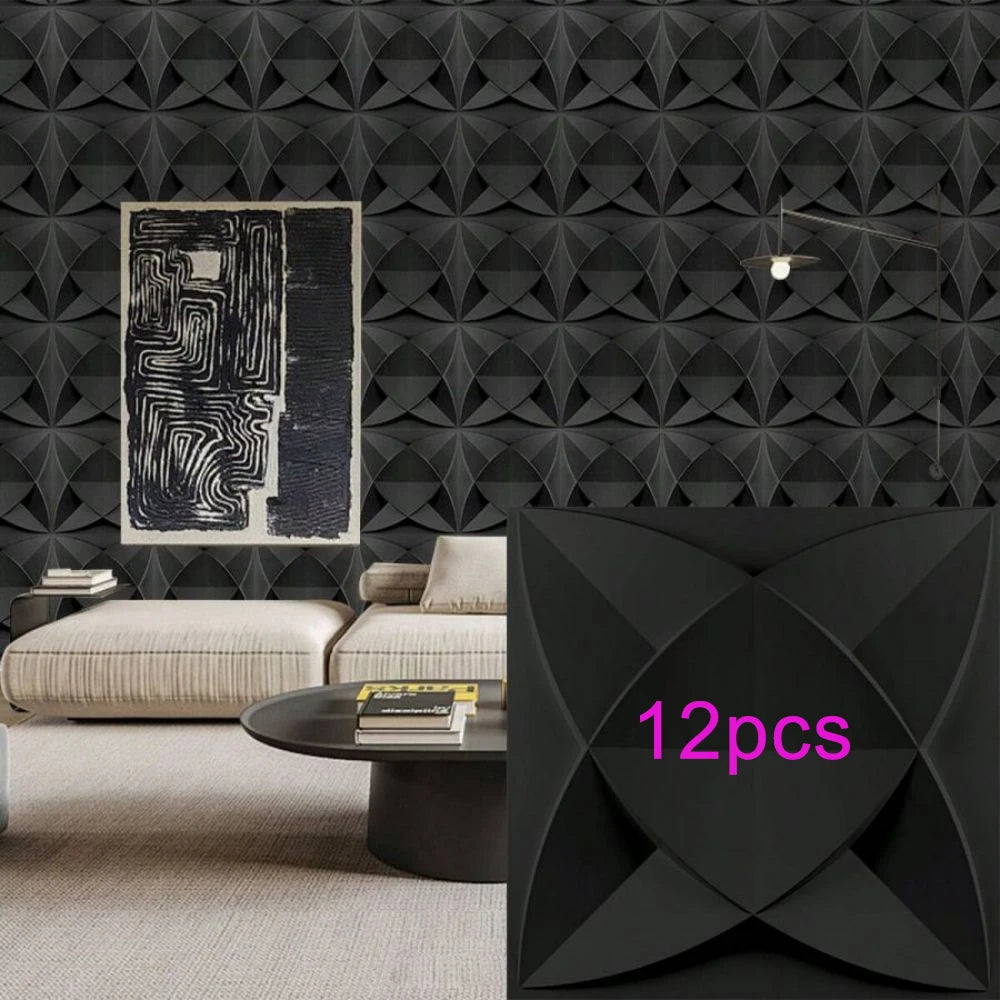 3D textured wall panel for indoor wall decoration