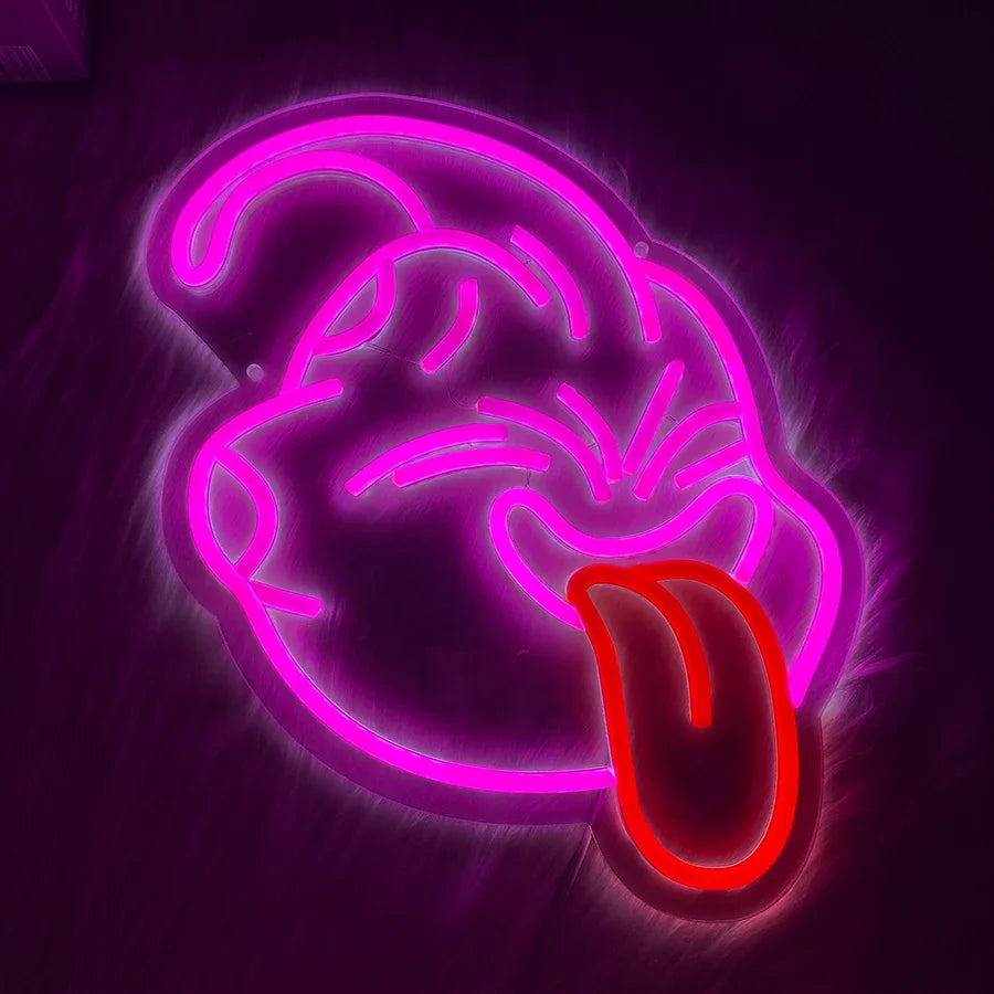 Majin Buu Neon LED Anime