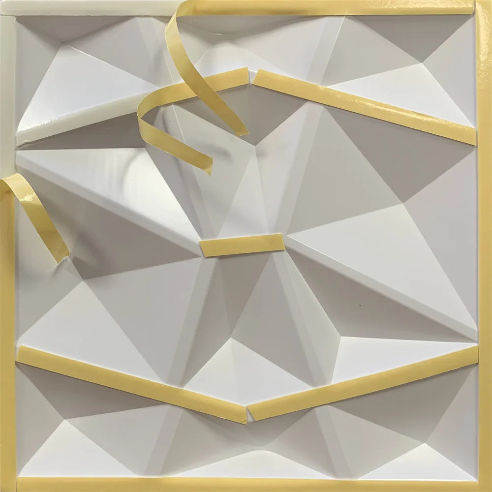 Diamond Design Decorated 3D Wallpanel, 30cmx30cm