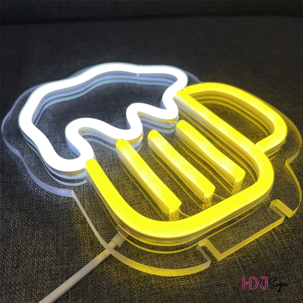 Bar Beer LED Neon Night Light