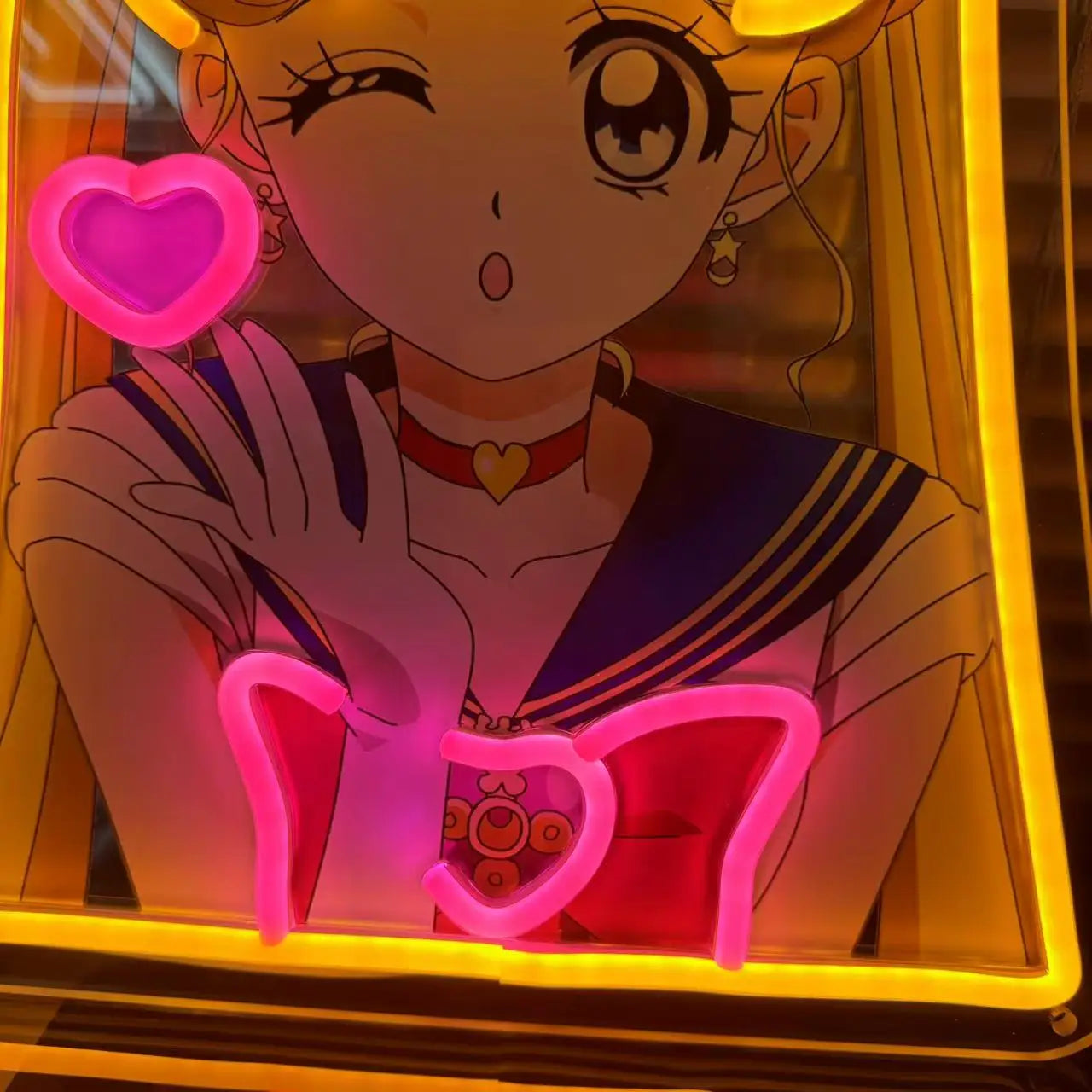 Anime Super Sailor Moon Acrylic Neon Light