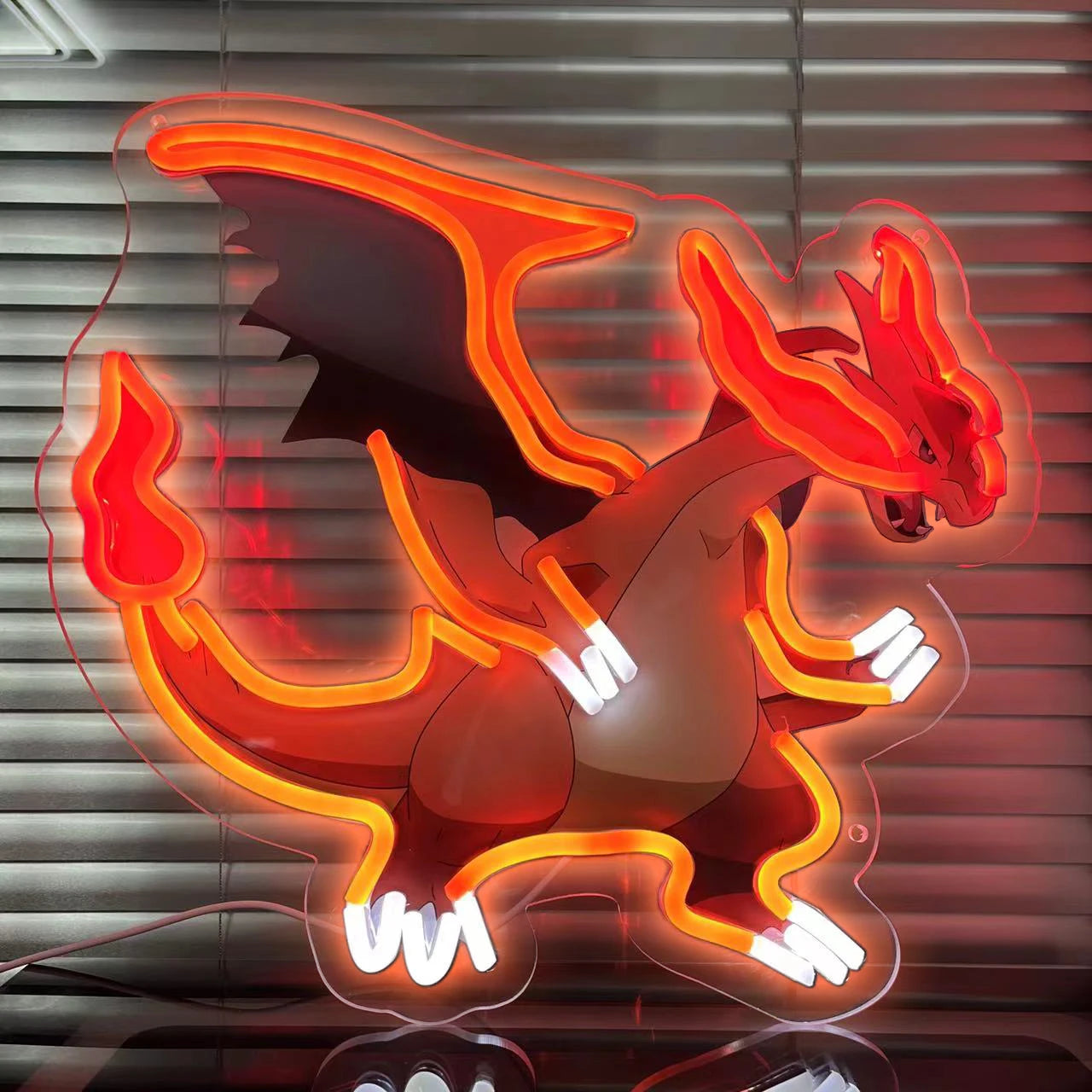 Charmander Acrylic Neon LED Light