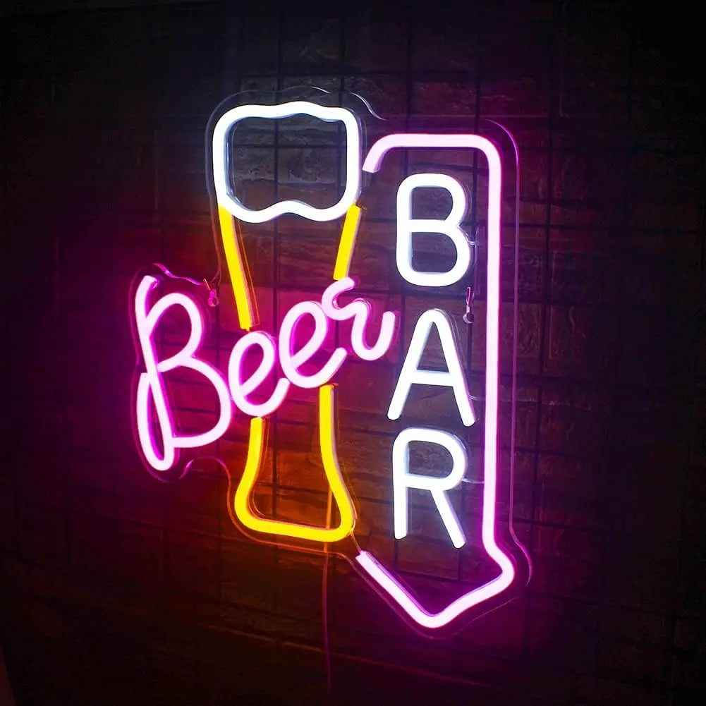 Beer Bar Neon LED Light,