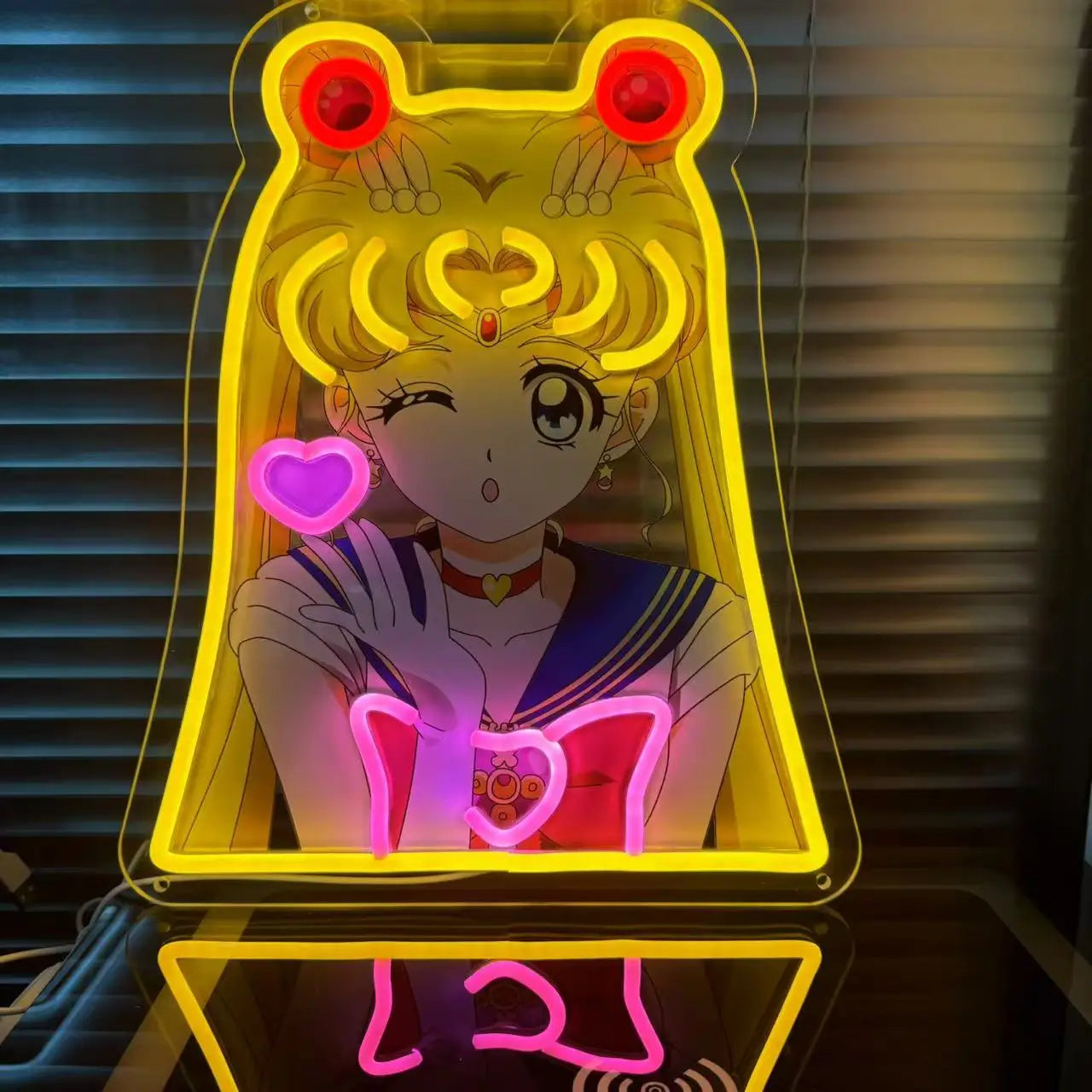 Anime Super Sailor Moon Acrylic Neon Light