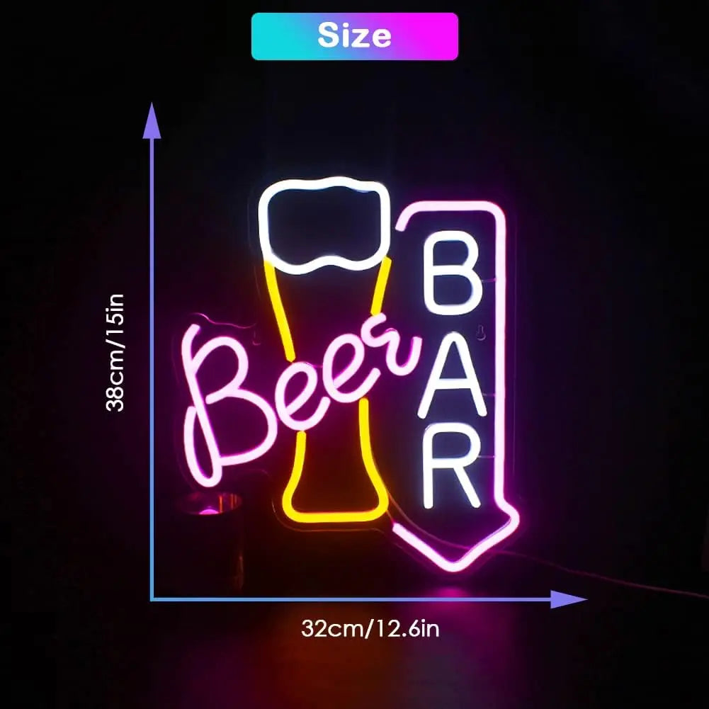 Beer Bar Neon LED Light,